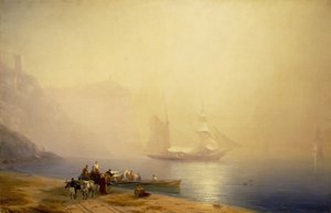 Morning on the Shore of the Sea, Sudak, 1856